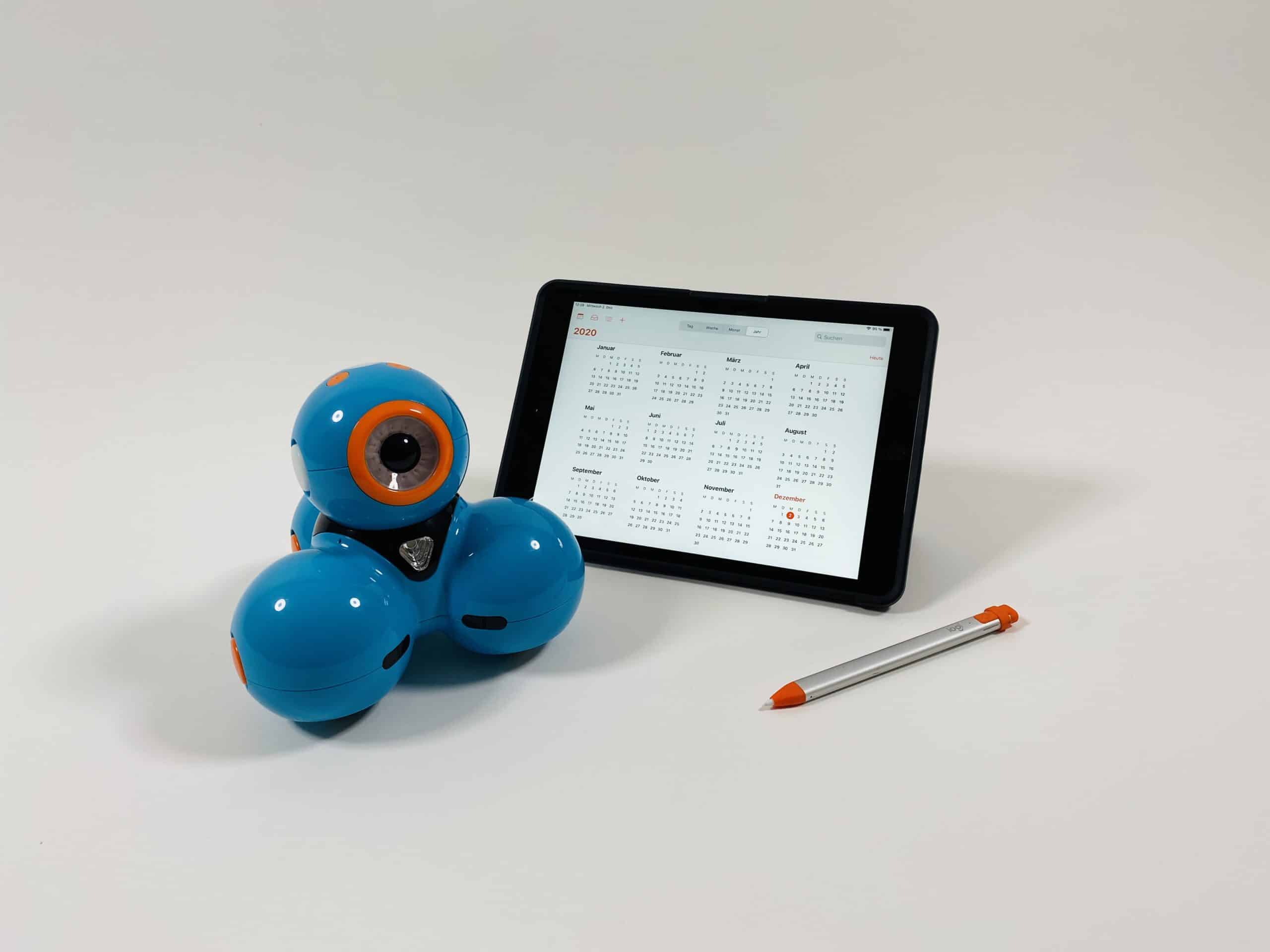 Foto von Roboter und iPad